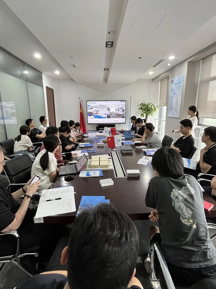 齐交流，同进步!买球官网手机版华东公司&中建设计院交流会圆满成功
