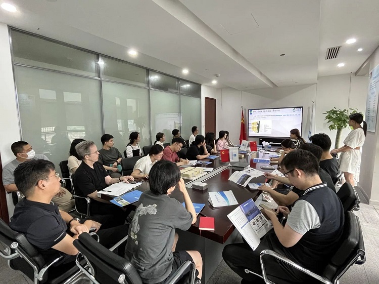 齐交流，同进步!买球官网手机版华东公司&中建设计院交流会圆满成功